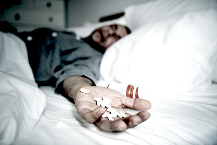 Man overdosed on opioids in his bed